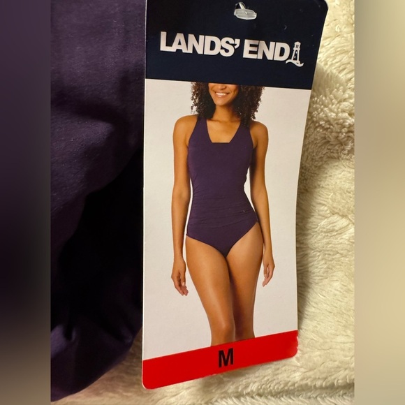 Lands End Grecian Style  Swimsuit - Picture 8 of 9